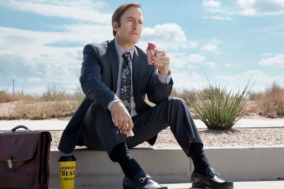 Still from Better Call Saul illustrating Jimmy’s Fake Remorse