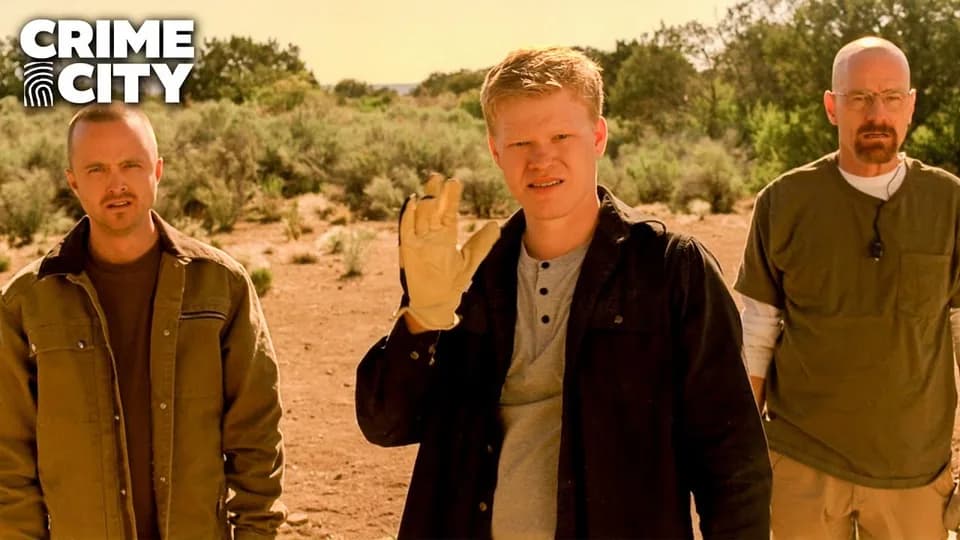 Still from Breaking Bad illustrating Todd Enforces “No Witnesses”
