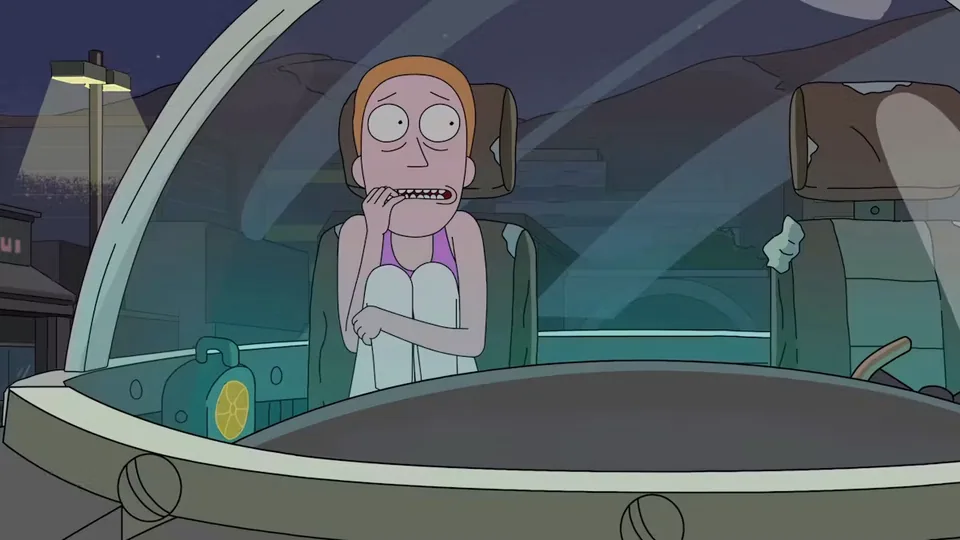 Still from Rick and Morty illustrating Keep Summer Safe