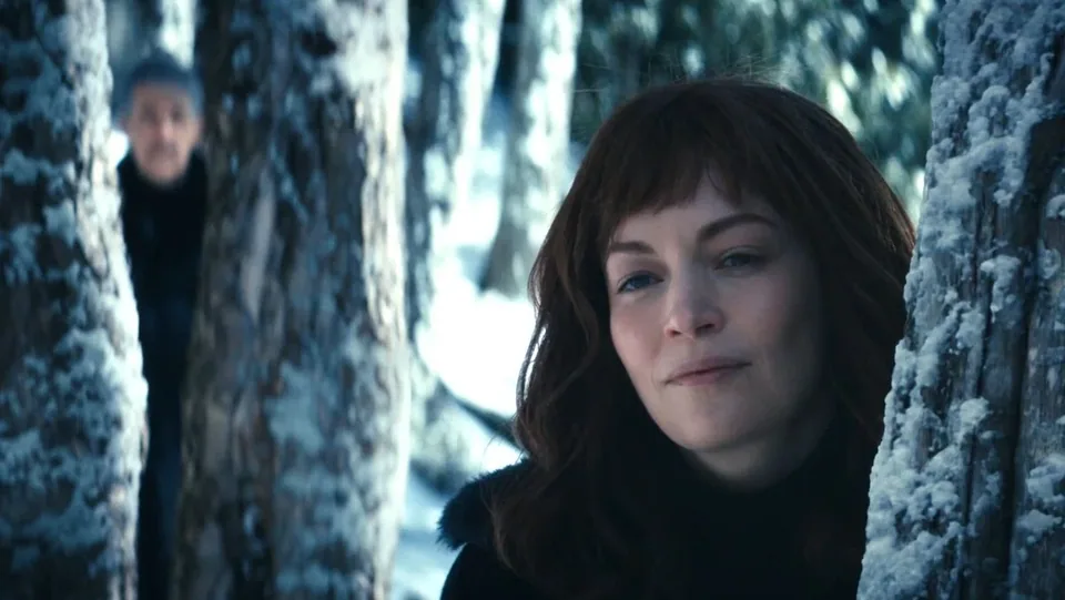 Still from Severance illustrating Helena Passes as Helly