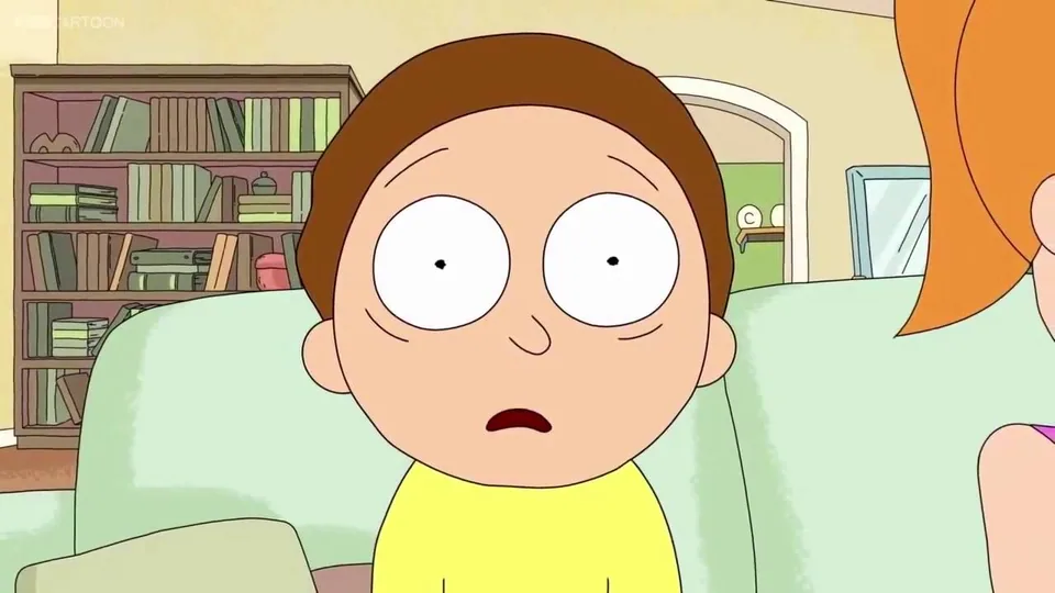 Still from Rick and Morty illustrating Rick Potion #9