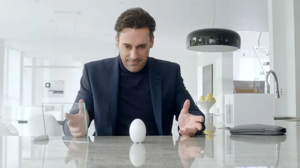 Still from Black Mirror illustrating Cookie in Solitary
