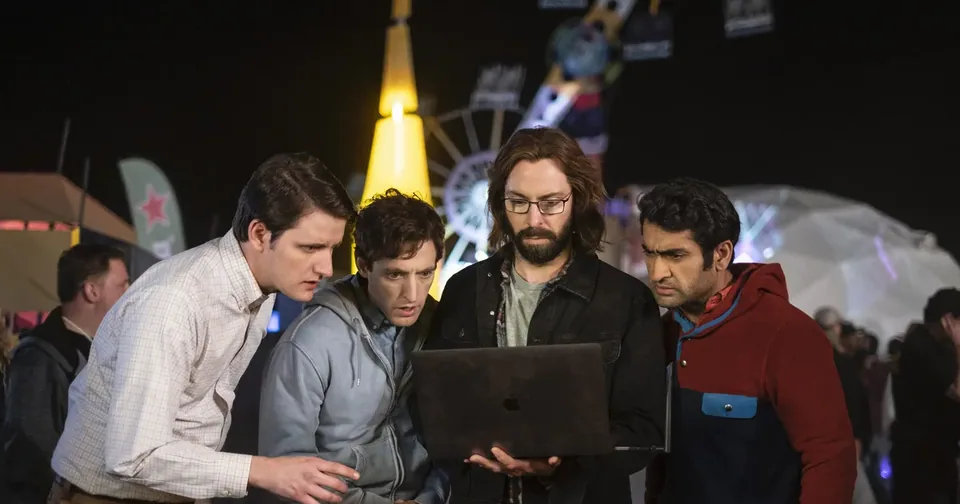 Still from Silicon Valley illustrating Son of Anton’s Bug Fix
