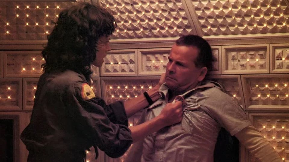 Still from Alien illustrating Alien Mother’s Directive