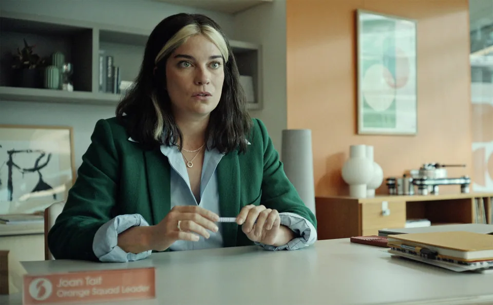 Still from Black Mirror illustrating Joan Is Awful