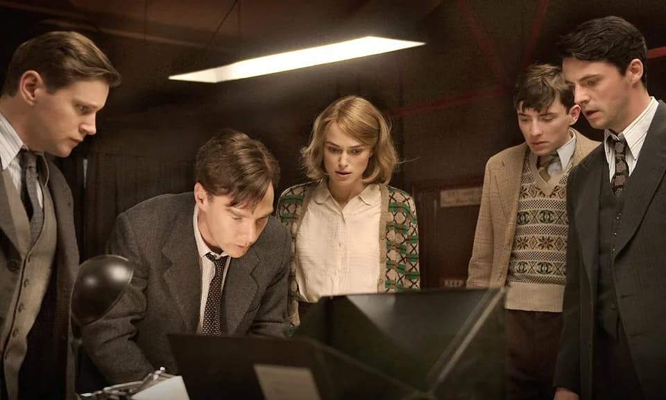 Still from The Imitation Game illustrating Let the Convoy Sink