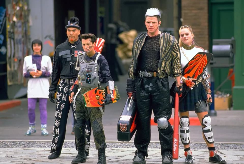 Still from Back to the Future Part II illustrating Nobody Calls Me Chicken