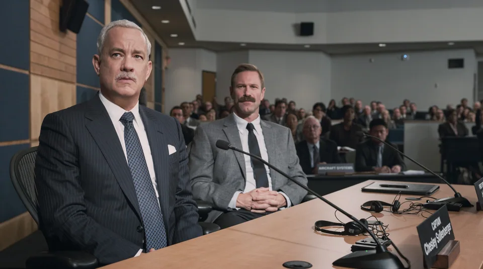 Still from Sully illustrating Sully’s Flight Sim