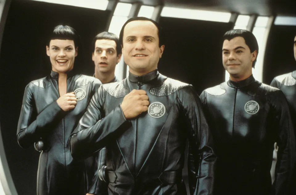 Still from Galaxy Quest illustrating Historical Documents