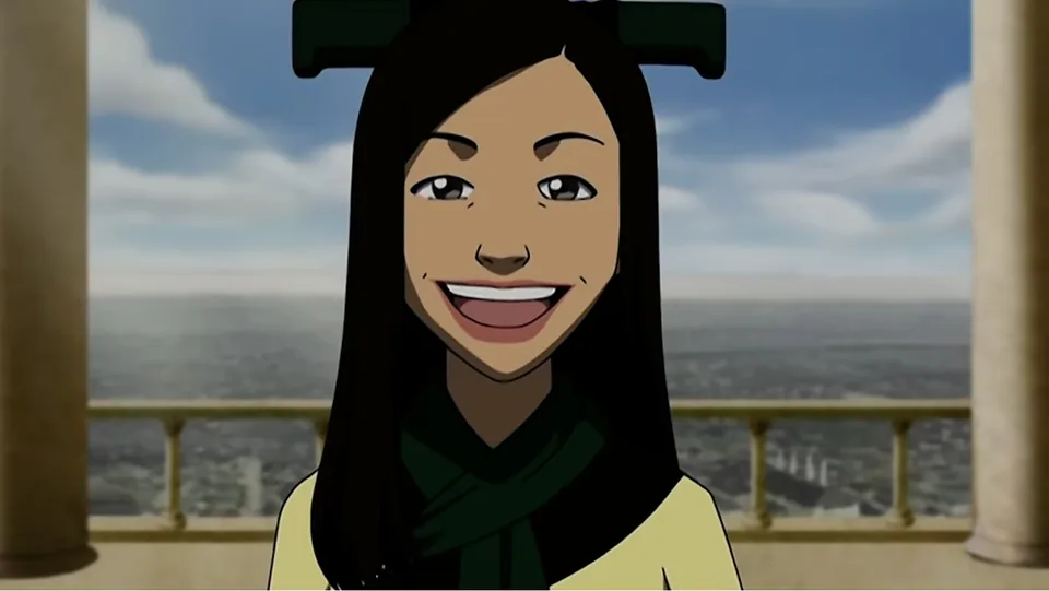 Still from Avatar: The Last Airbender illustrating No War in Ba Sing Se