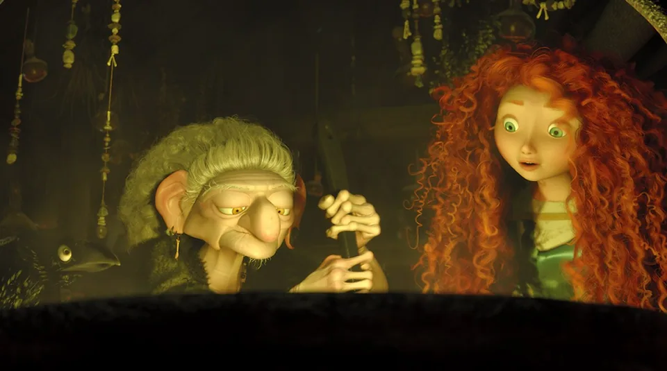 Still from Brave illustrating Change My Mum