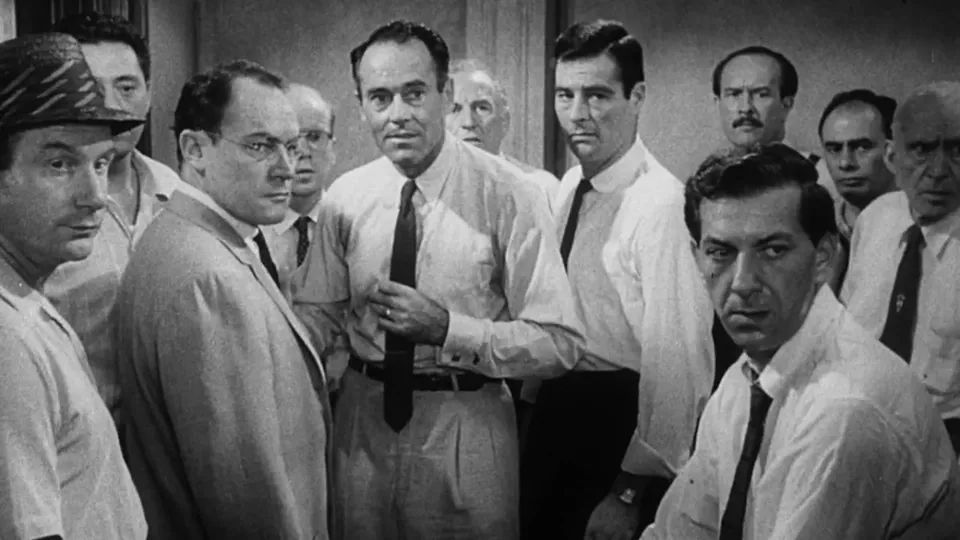 Still from 12 Angry Men illustrating The Lone Dissenter