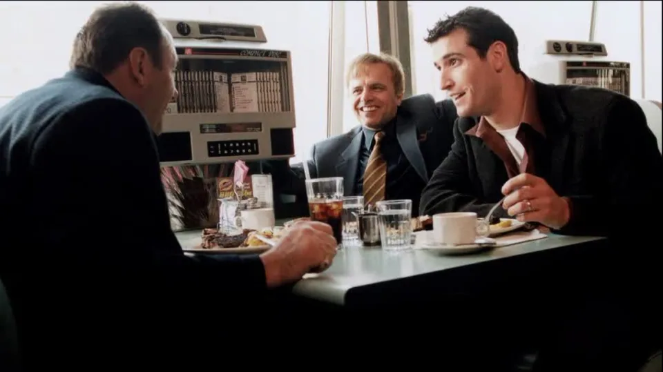 Still from The Sopranos illustrating The HUD Housing Scam