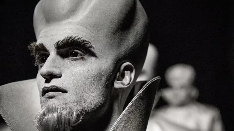 Still from The Twilight Zone illustrating To Serve Man