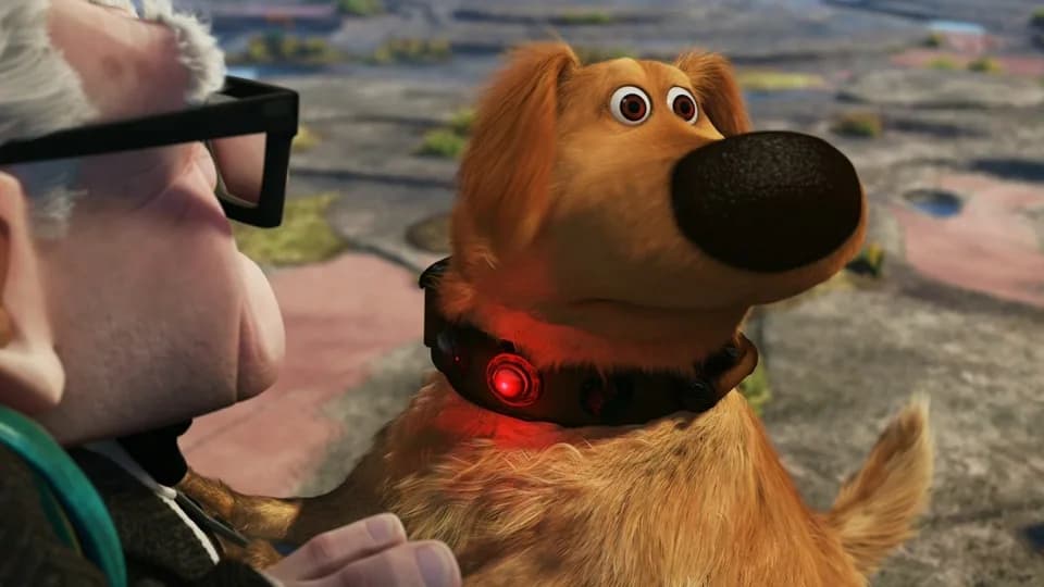 Still from Up illustrating Squirrel!