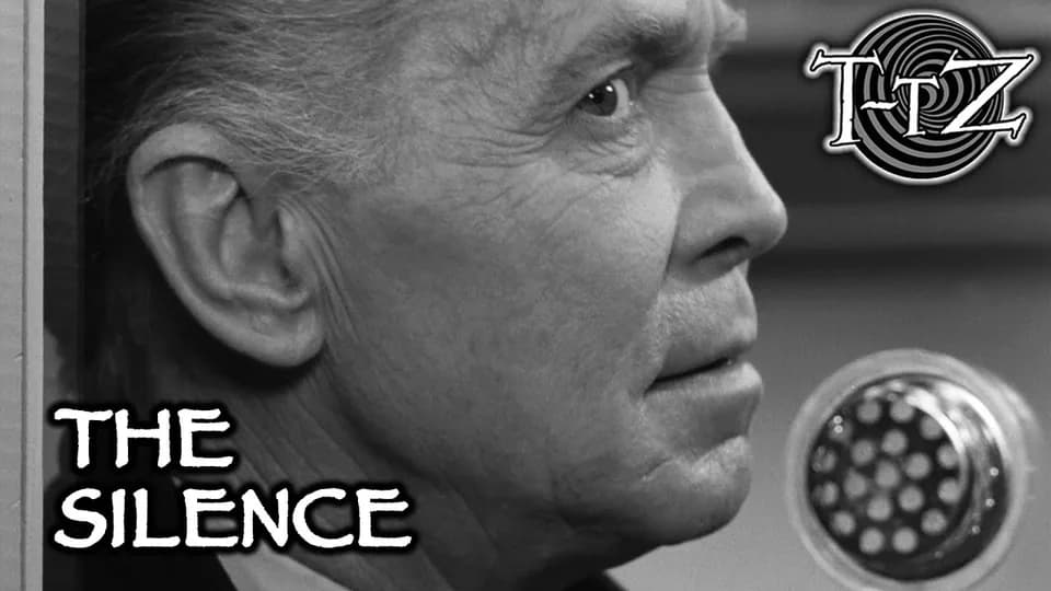 Still from The Twilight Zone illustrating The Silence