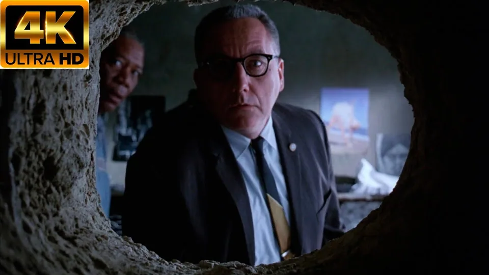 Still from The Shawshank Redemption illustrating The Tunnel Behind the Poster