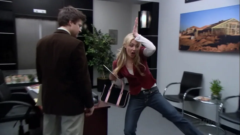 Still from Arrested Development illustrating The Bluth Chicken Models