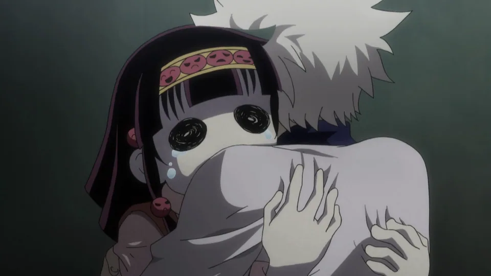 Still from Hunter × Hunter illustrating Nanika’s Hidden Admin Command
