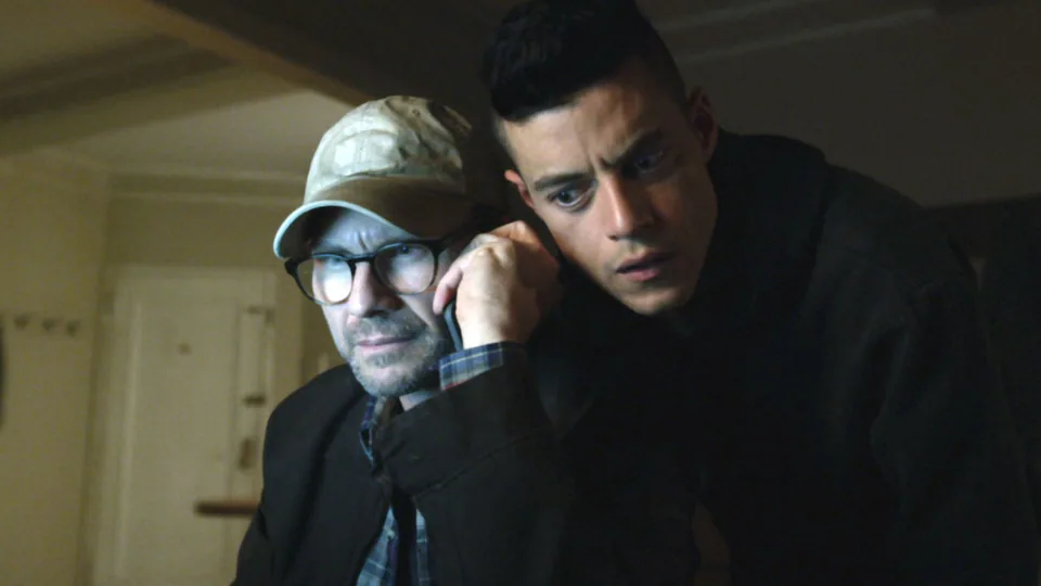 Still from Mr. Robot illustrating The Preserved Decryption Key