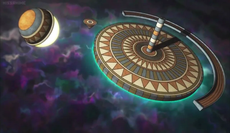 Still from Dragon Ball Super illustrating Tournament of Power Alignment Test