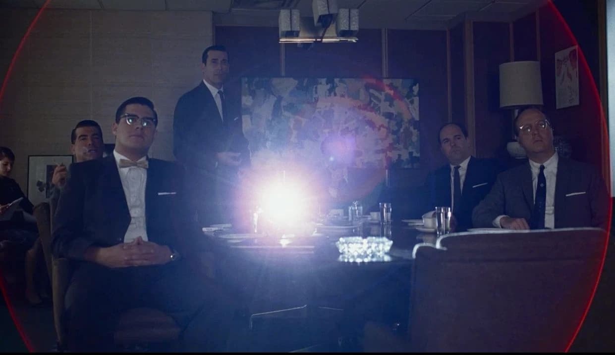 Still from Mad Men illustrating The Carousel