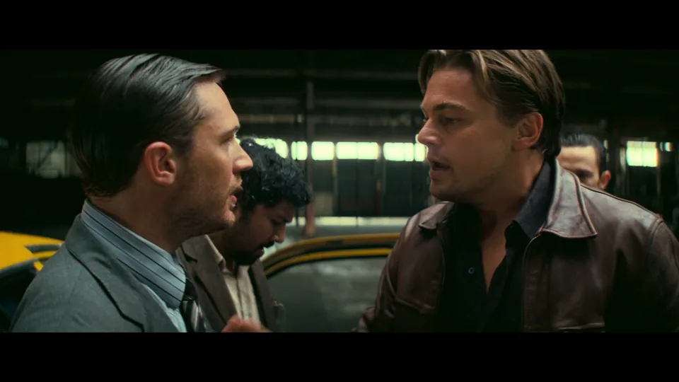 Still from Inception illustrating The Sedative Disables the Exit