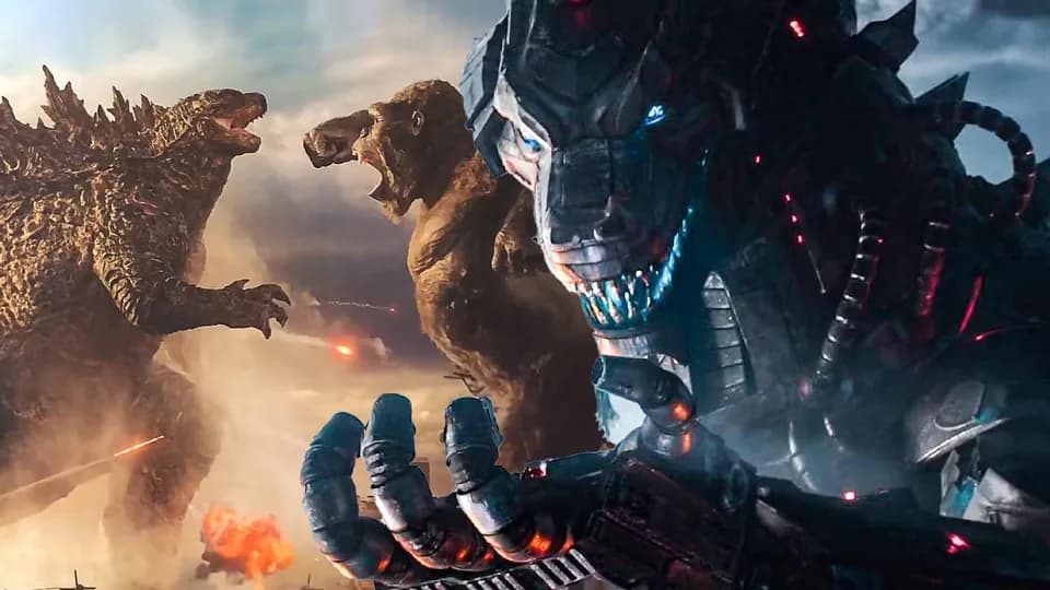 Still from Godzilla vs. Kong illustrating Ghidorah in the Control Loop