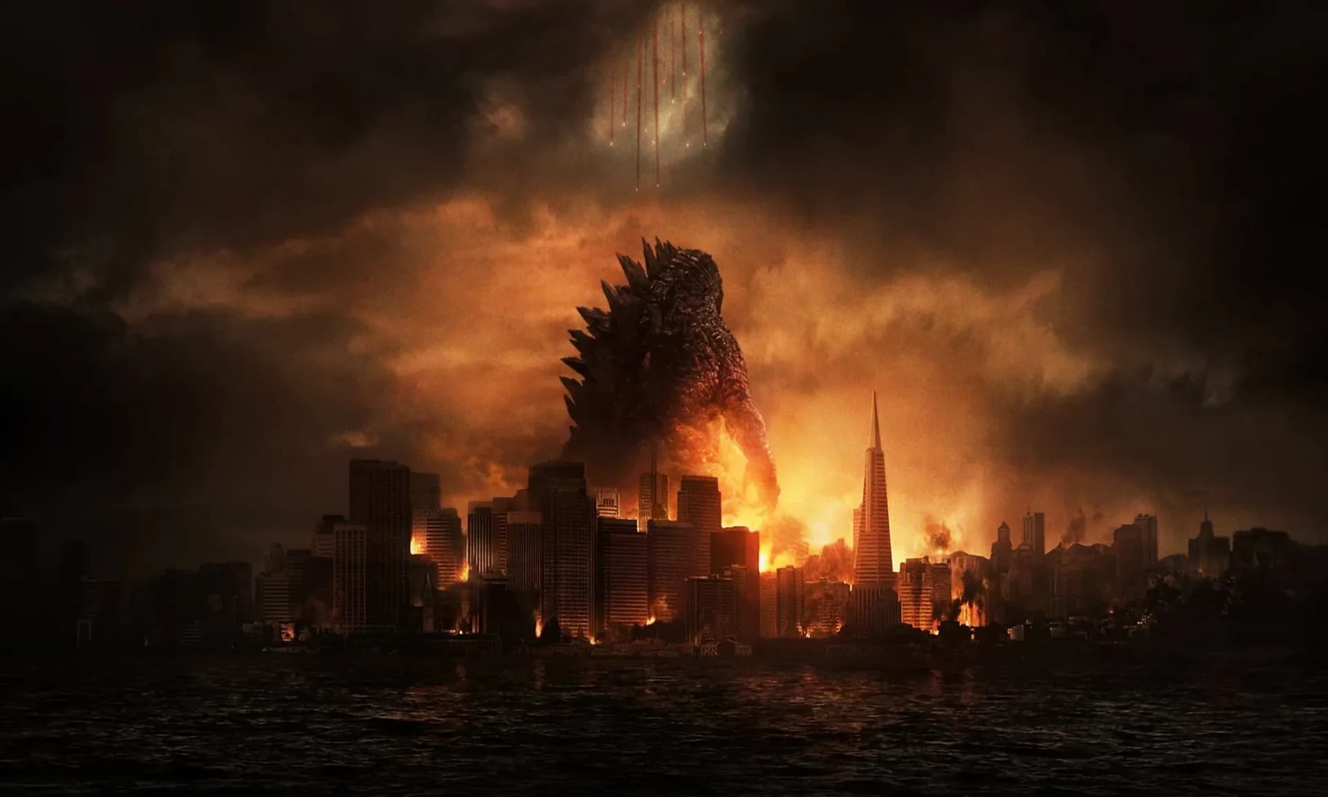 Still from Godzilla (2014) illustrating The Warhead Is Food