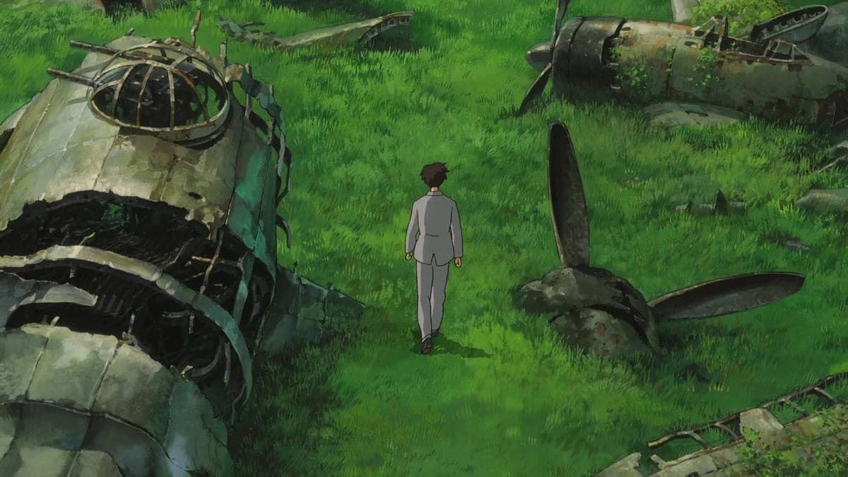 Still from The Wind Rises illustrating The Beautiful Design Becomes a Weapon