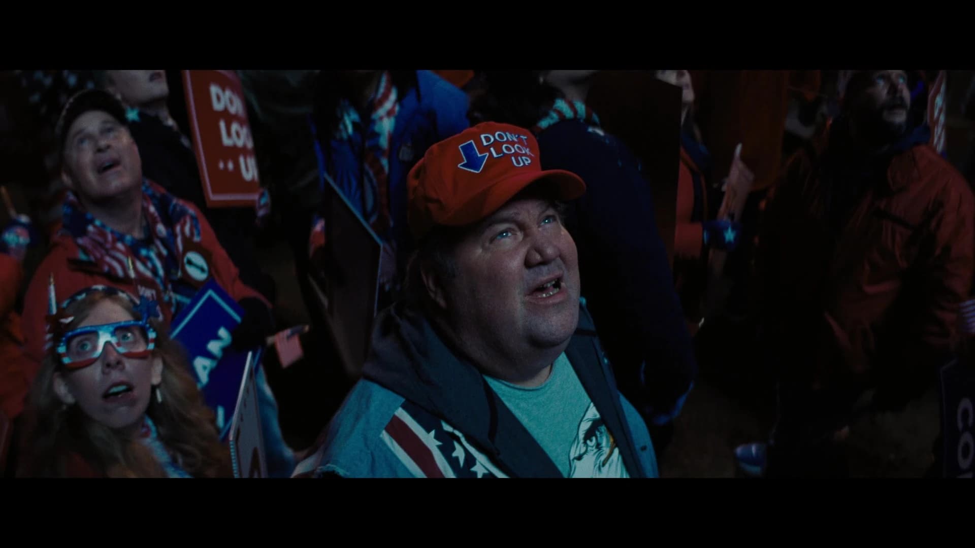 Still from Don’t Look Up illustrating Too Late to Look Up