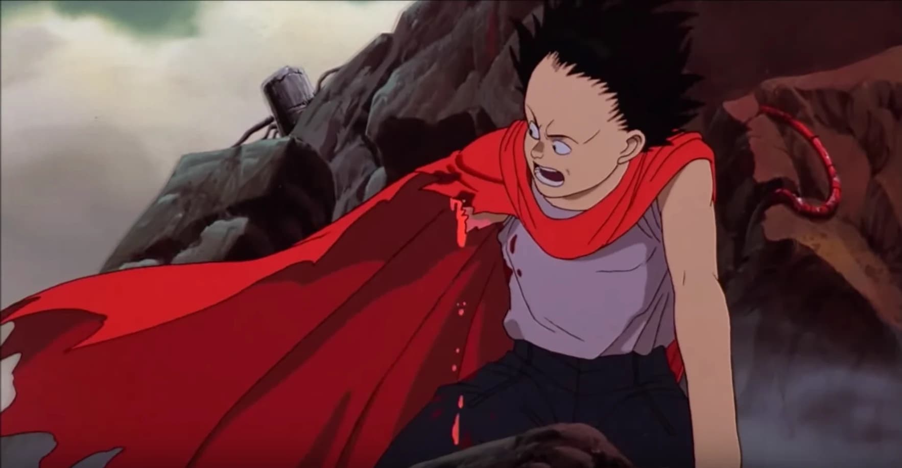 Still from Akira illustrating SOL Only Takes an Arm