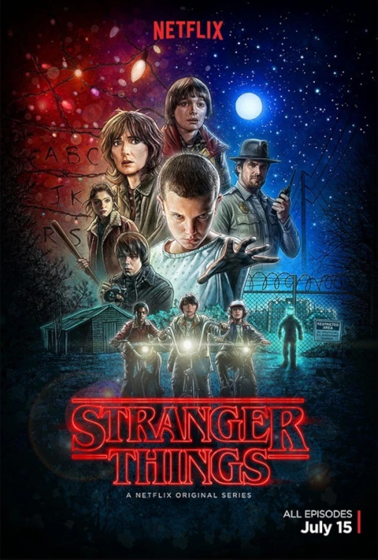 Poster for Stranger Things