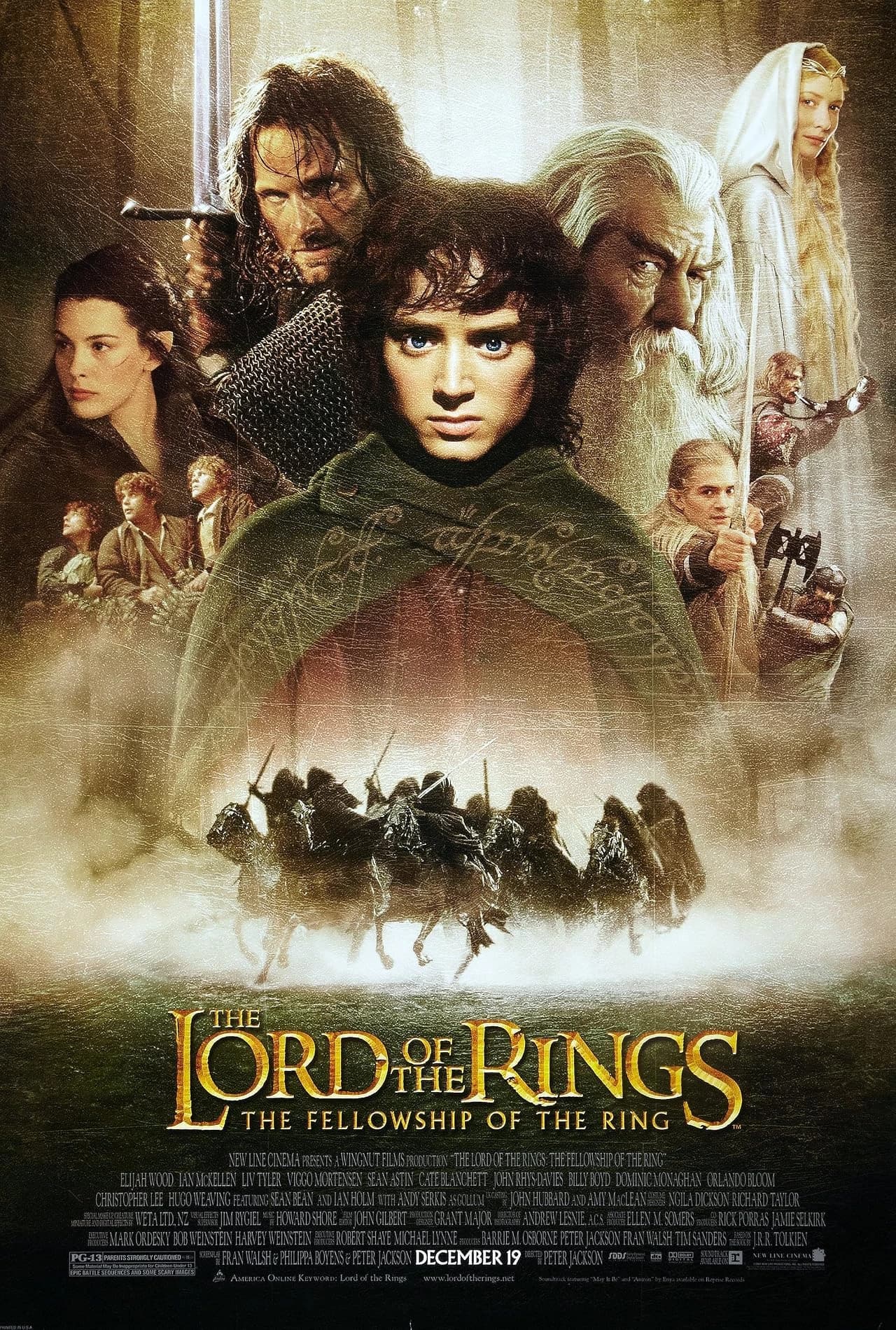 Poster for The Lord of the Rings: The Fellowship of the Ring