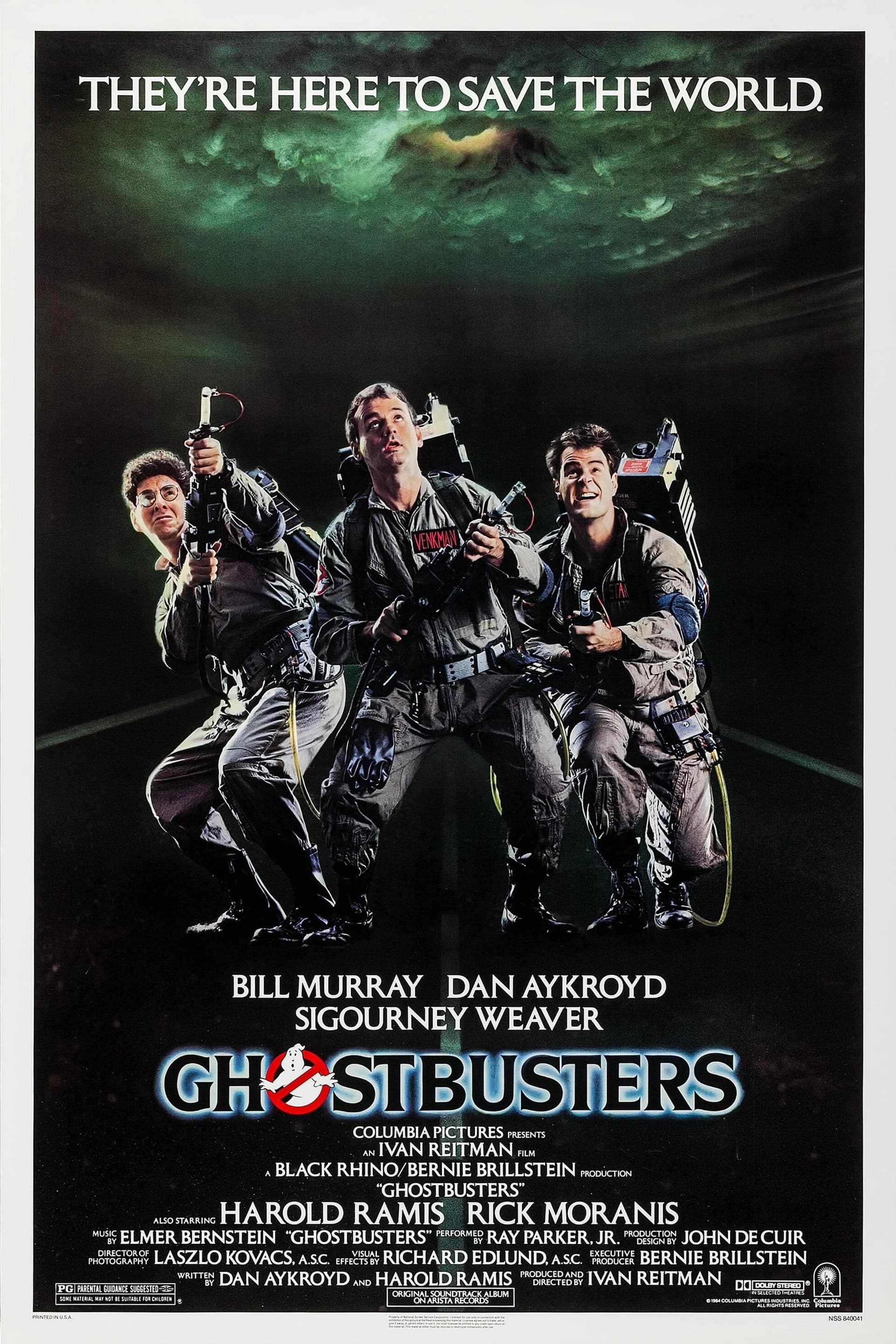 Poster for Ghostbusters