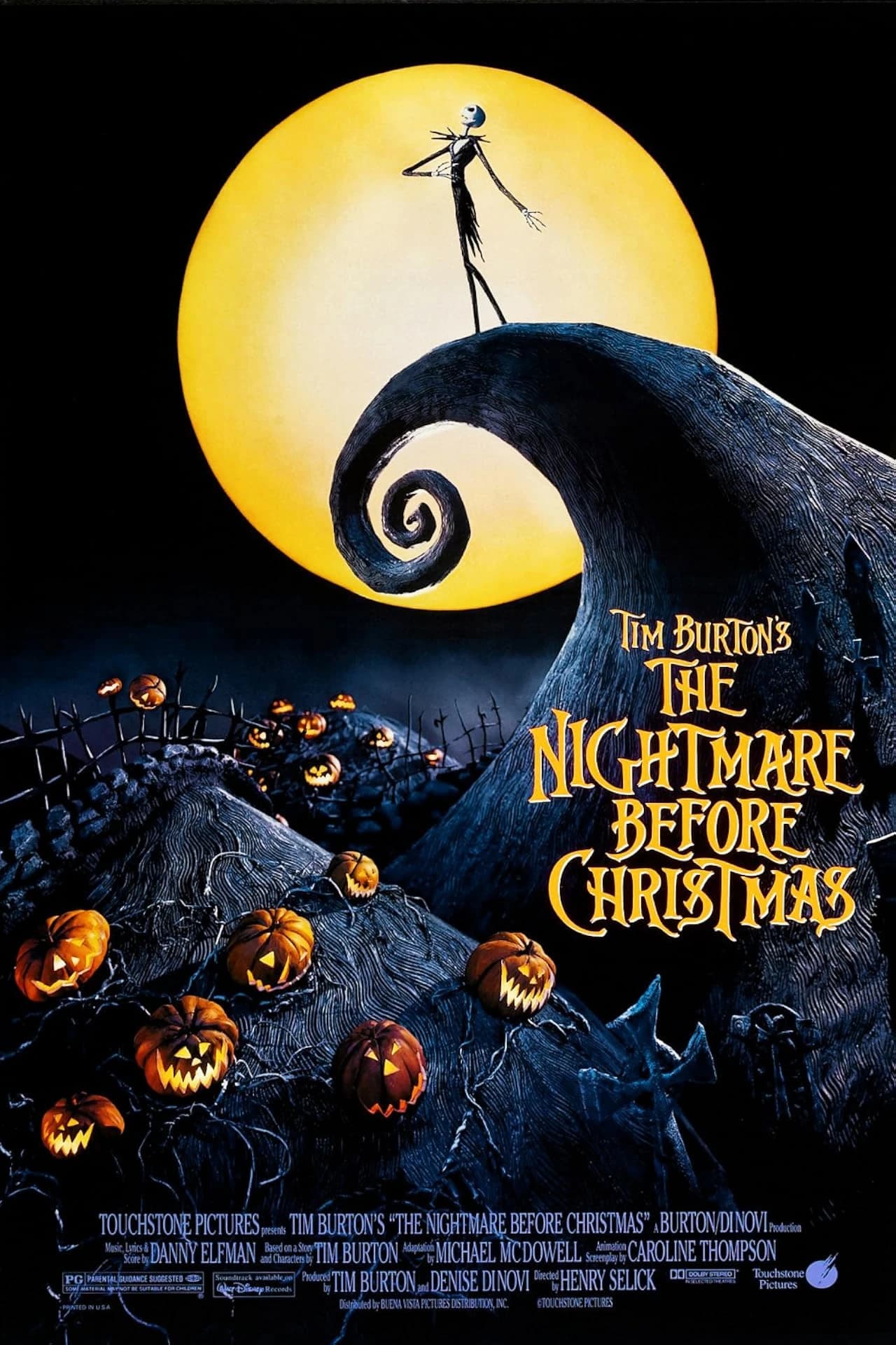 Poster for The Nightmare Before Christmas