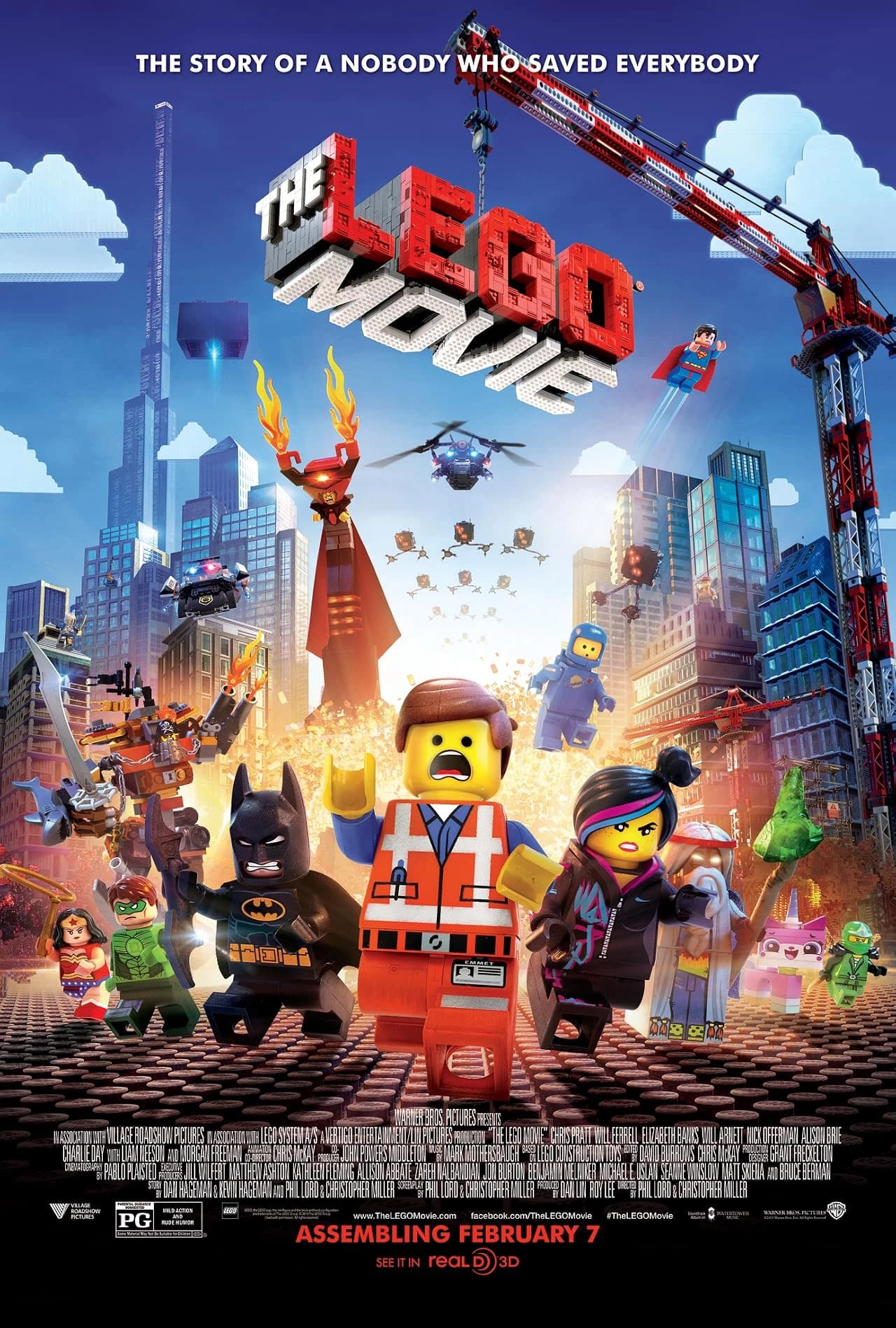 Poster for The LEGO Movie