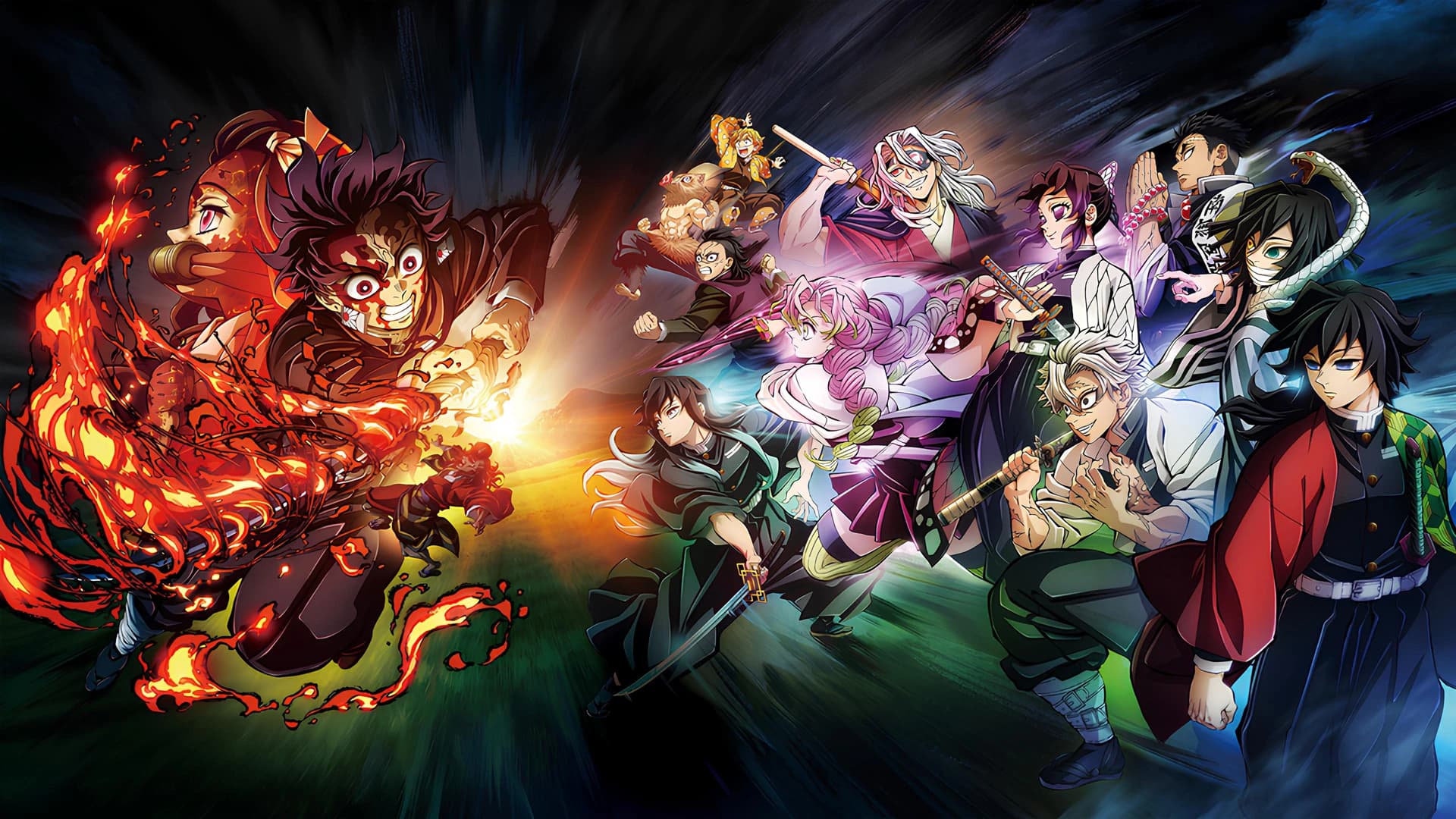 Poster for Demon Slayer: Kimetsu no Yaiba