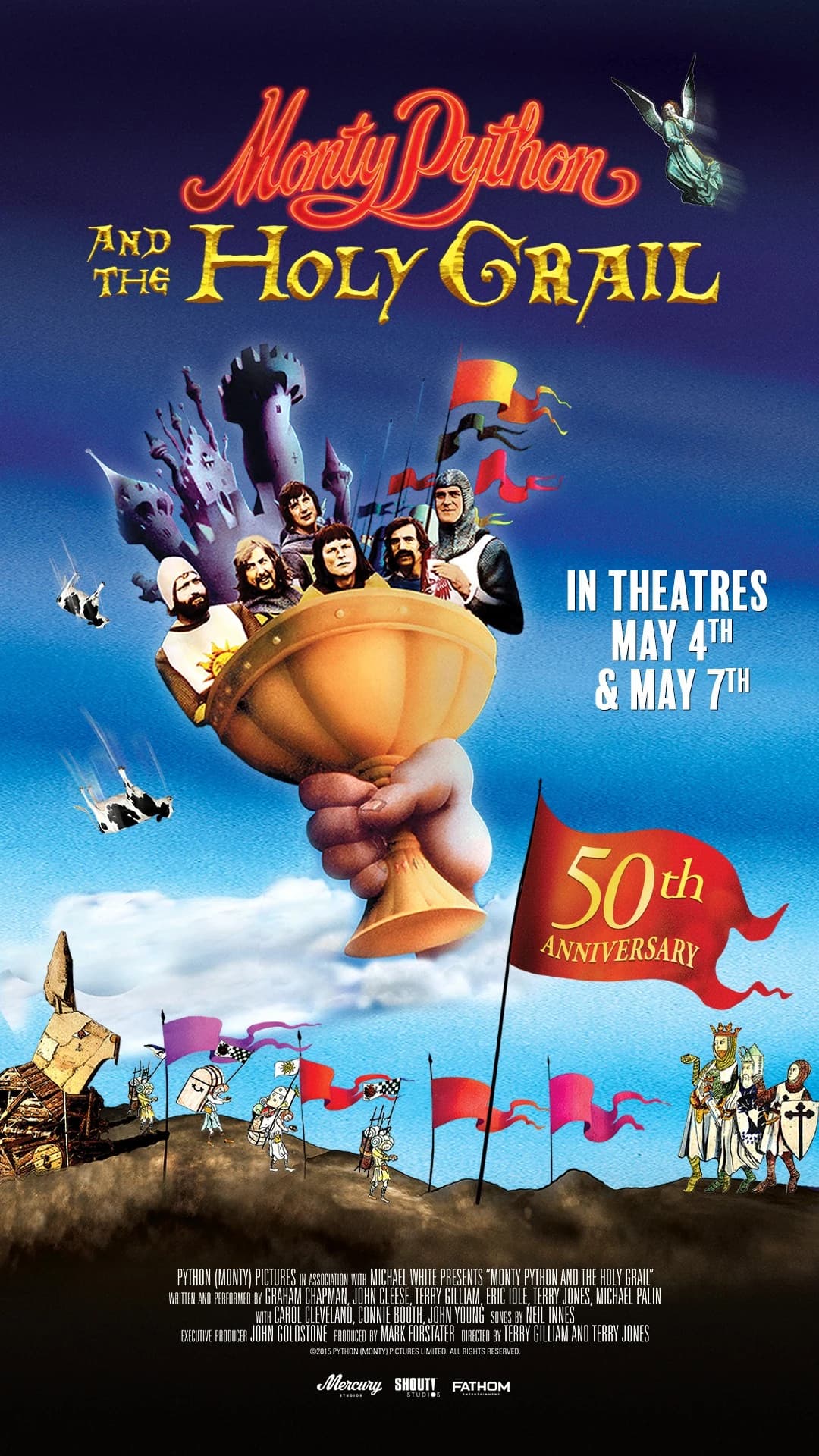 Poster for Monty Python and the Holy Grail