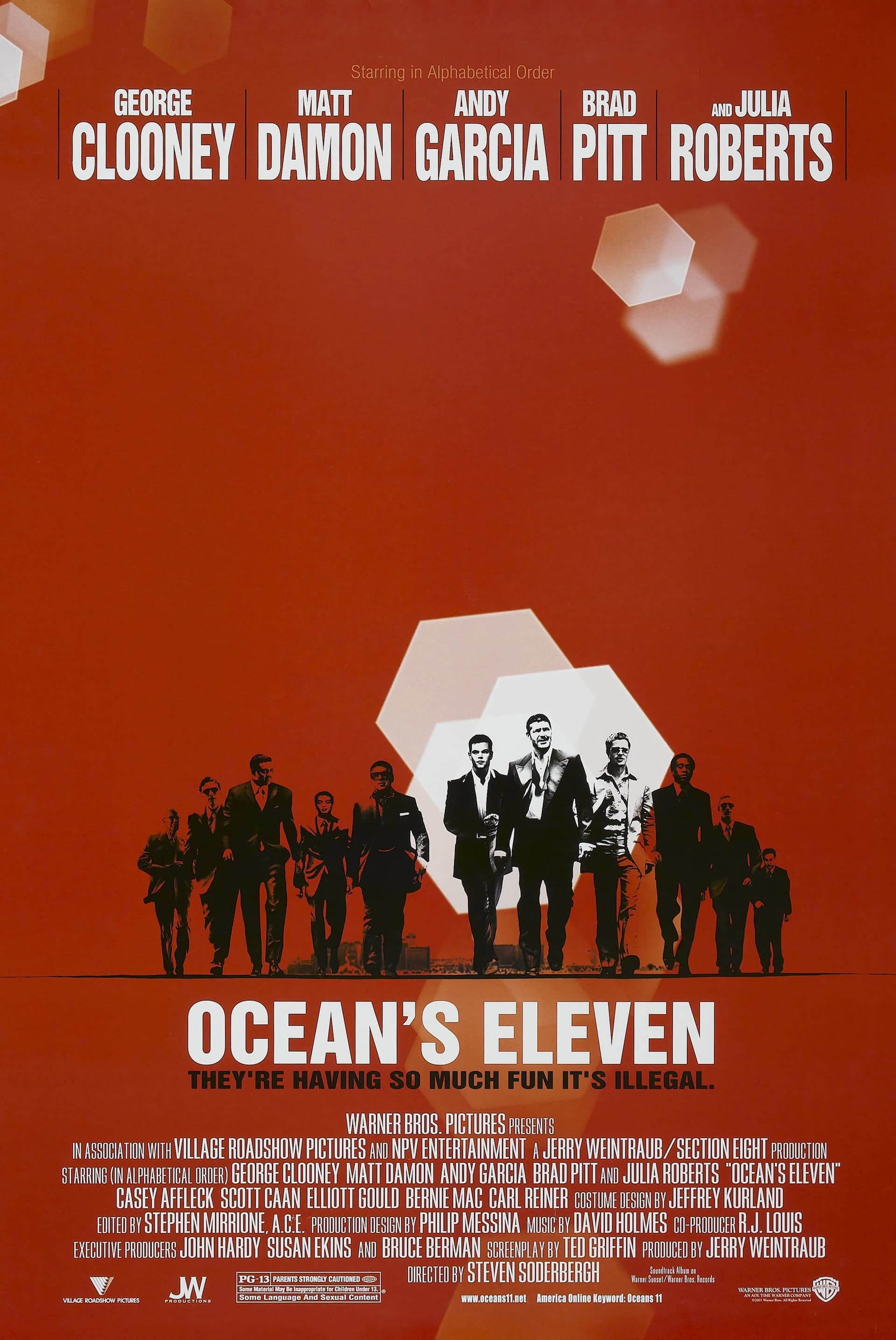 Poster for Ocean’s Eleven