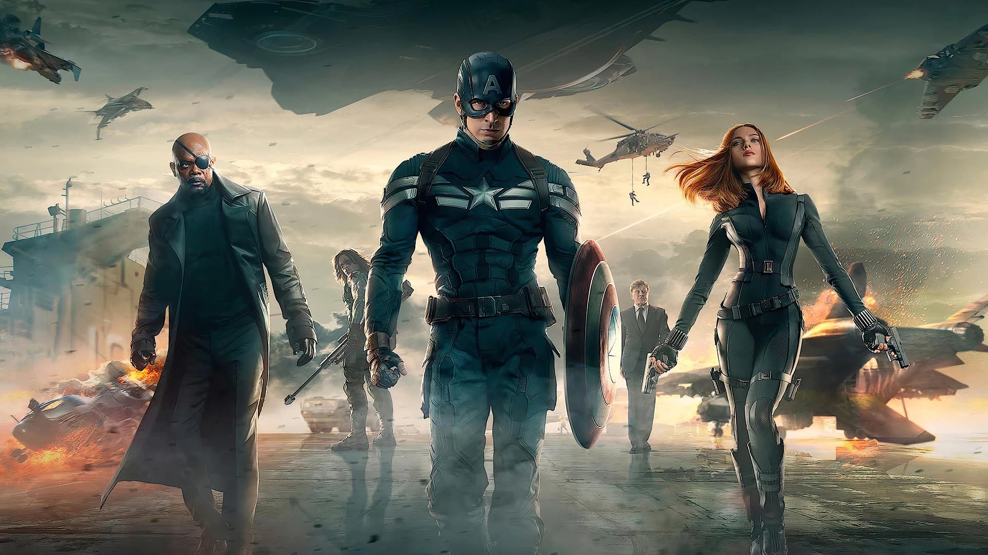 Poster for Captain America: The Winter Soldier
