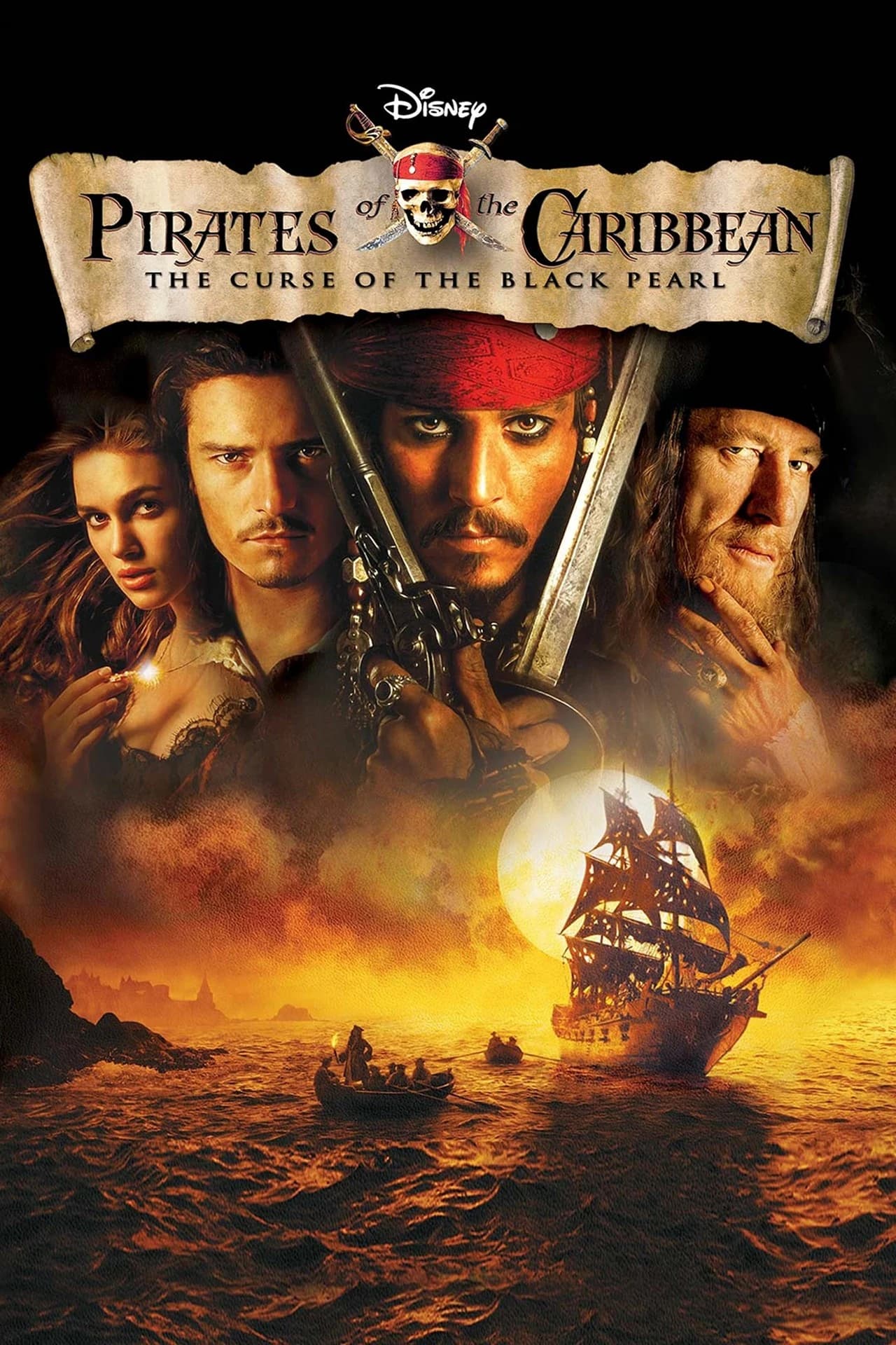 Poster for Pirates of the Caribbean: The Curse of the Black Pearl