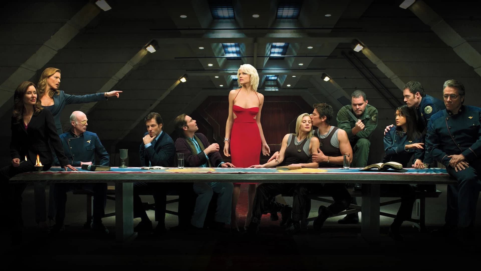 Poster for Battlestar Galactica