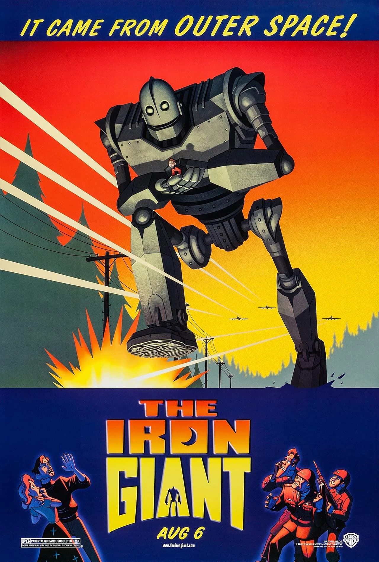 Poster for The Iron Giant