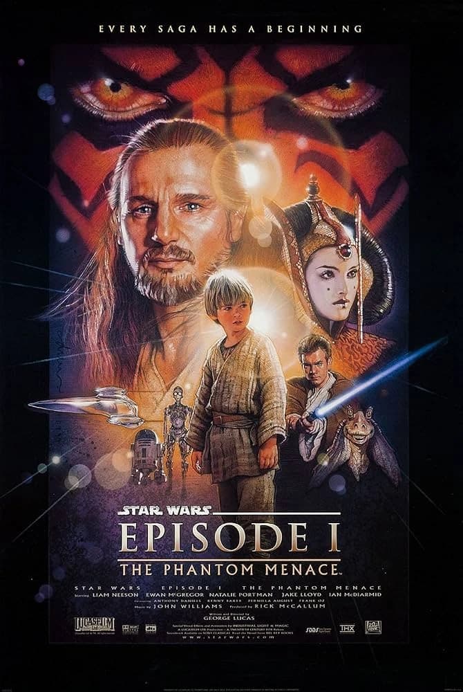 Poster for Star Wars: Episode I – The Phantom Menace